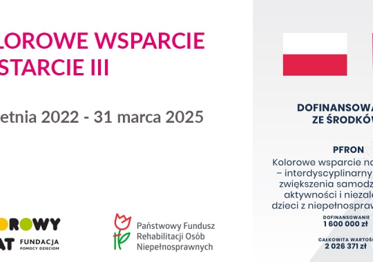 Kolorowe wsparcie na starcie III